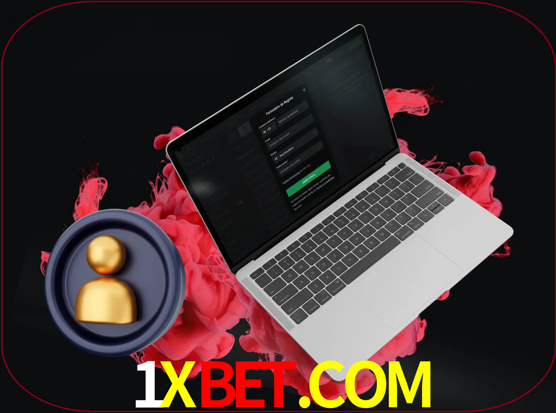 No cabeçalho do site 1xbet, clique no botão que o levará a um formulário especial onde terá de introduzir as suas informações actuais.