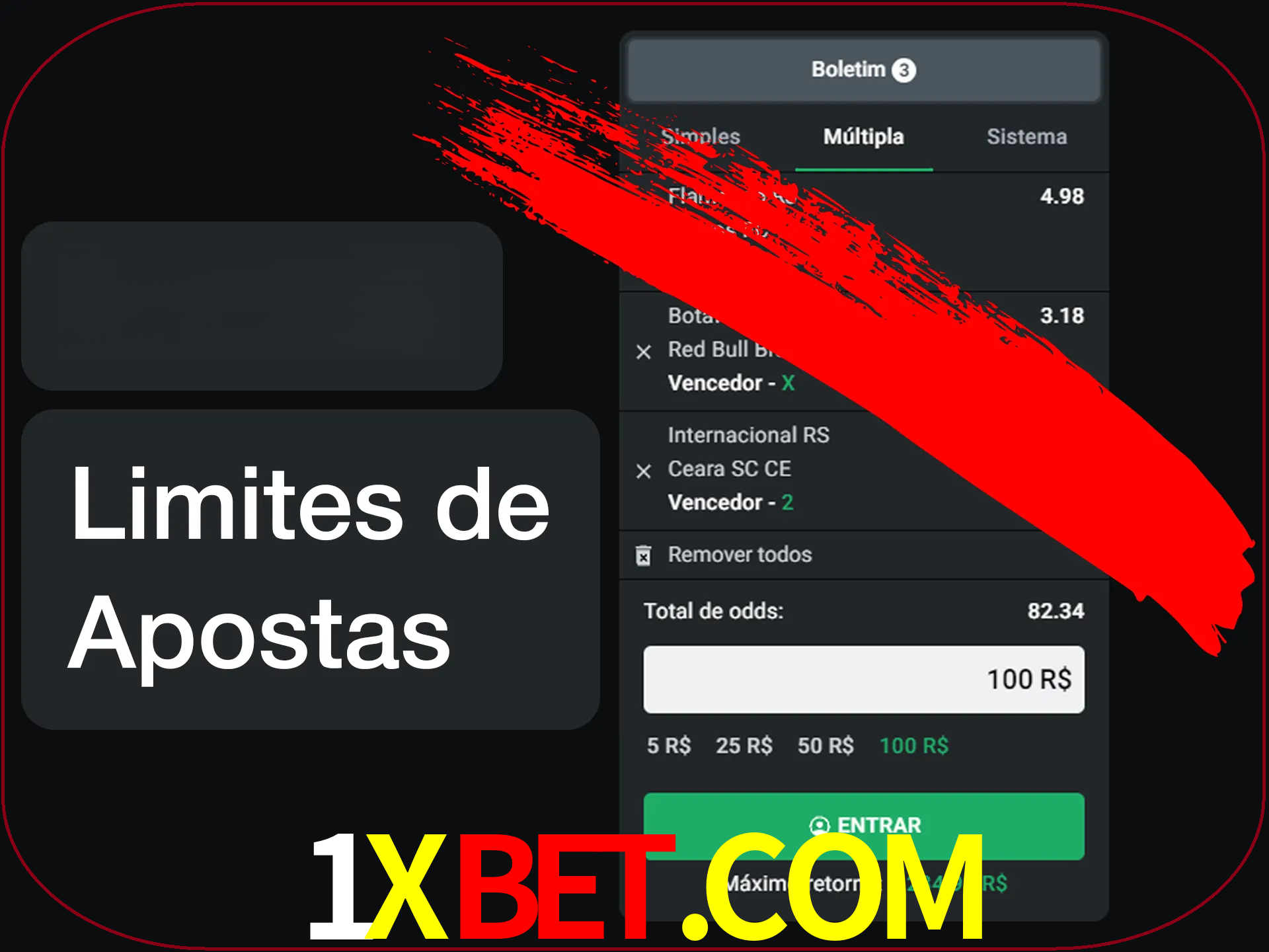 Não faça apostas loucas.